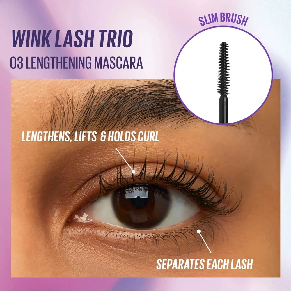 New Kaja Wink Lash Trio 3 Full Size Mascara Primer Brow Gel Korean Beauty $30